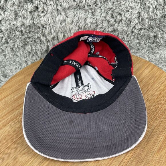 Wisconsin Badgers Zephyr Fitted Hat Cap Embroidered Size M/L - Picture 6 of 8